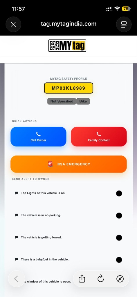 Safety Actions